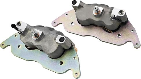 ماسك الفرامل الأمامي الأيسر والأيمن مع وسادات ملبدة متوافقة مع Polaris SxS RZR-Turbo RZR-PRO-XP General-XP-4-1000 (2016-2022) يستبدل # 1912473 1912474 1913239 1913240 in Kuwait