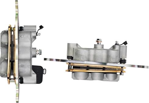 ماسك الفرامل الأمامي الأيسر والأيمن مع وسادات ملبدة متوافقة مع Polaris SxS RZR-Turbo RZR-PRO-XP General-XP-4-1000 (2016-2022) يستبدل # 1912473 1912474 1913239 1913240 in Kuwait