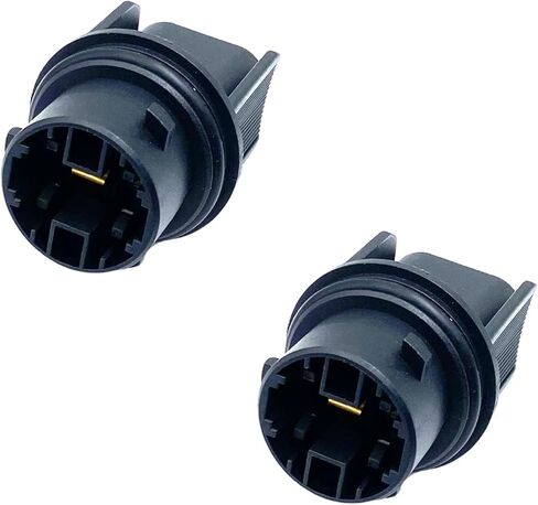2 Pcs Front Turn Signal Sockets Compatible with Freightliner Cascadia M2 HAL 3157NA 4157NA Replace Part Number#224-394-025 in Saudi Arabia
