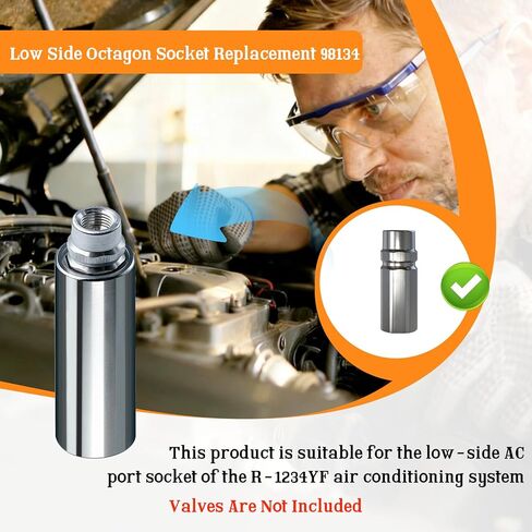 مقبس مثمن منخفض الجانب 98134 لمنافذ خدمة التيار المتردد R-1234YF، 3/8 في محرك الأقراص in Kuwait