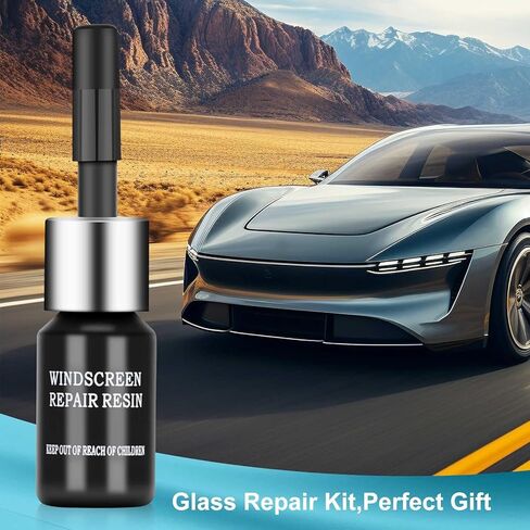 Car Windshield Repair Kit (4pcs), Windshield Chip Crack Gone Repair Kit, Automotive Windscreen Tool for Fix Chips, Nano Glass Repair Fluid, Star Shaped Crack in Saudi Arabia