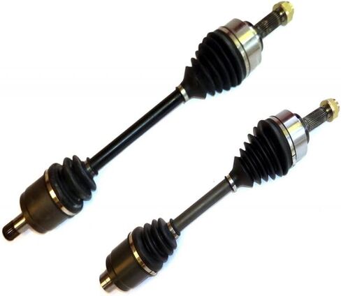 DTA HO23452346 front Left Right Pair - 2 New CV Axles Compatible with 2007-2008 Honda Fit With Automatic Transmission in Saudi Arabia