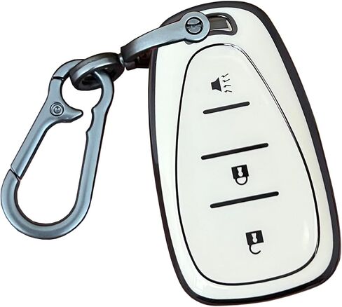 for Chevy Key Fob Shell Keyless Entry Systems Fit for Chevy Spark Traverse Equinox Trailblazer Trax 3 Buttons Smart Key Cover Case (Black-Blue) in Kuwait