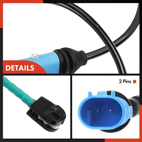 A-Premium Front and Rear Brake Pad Wear Sensors Compatible with BMW 530e 530i 540i 740i 750i xDrive, 540d 740e 750Li M550i M760Li M850i xDrive, 640i xDrive Gran Turismo, Alpina B7, M5, 4-PC Set in Saudi Arabia