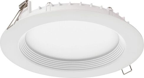 Juno WF6 REG SWW5 90CRI CP6 MW M2 إضاءة سفلية LED غائرة على شكل رقاقة بدون علبة، نمط حواف محير متراجع ضحل، 6 بوصة، أبيض غير لامع، 6 عبوات in Kuwait