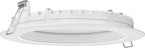 Juno WF6 REG SWW5 90CRI CP6 MW M2 إضاءة سفلية LED غائرة على شكل رقاقة بدون علبة، نمط حواف محير متراجع ضحل، 6 بوصة، أبيض غير لامع، 6 عبوات in Kuwait