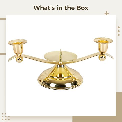 حامل شموع الوحدة، شمعدان الزفاف الذهبي ذو 3 أعمدة مع قاعدة مضادة للانزلاق، حامل شمعدان معدني مزخرف لحفلات الذكرى السنوية للزفاف in Kuwait