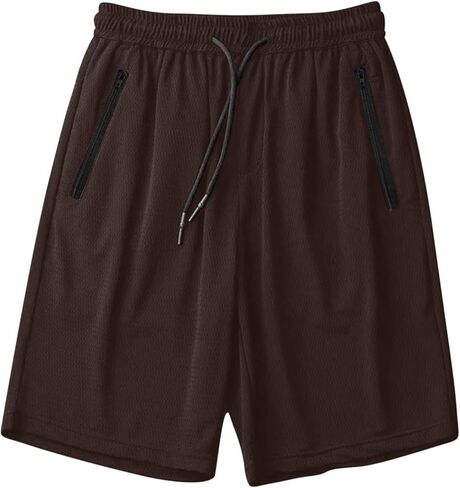Athletic Shorts Men Women Quick Dry Lightweight Mesh Elastic Waist Workout Short Pants Breathable Running Activewear in Saudi Arabia