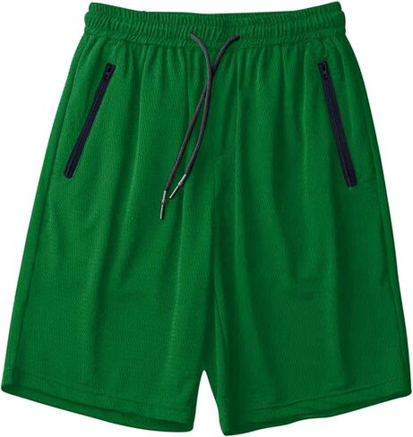 Athletic Shorts Men Women Quick Dry Lightweight Mesh Elastic Waist Workout Short Pants Breathable Running Activewear in Saudi Arabia