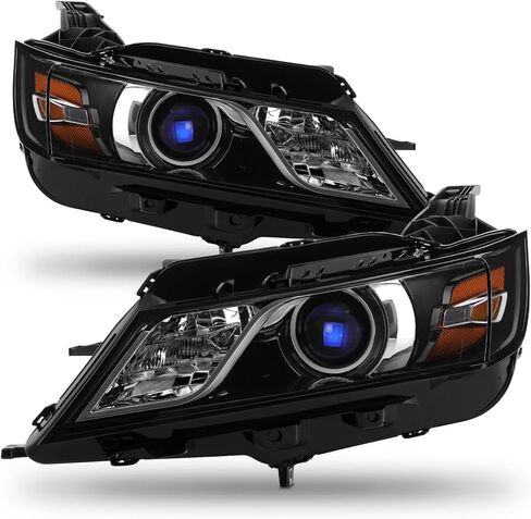 AKKON - Fit 2014 2015 2016 2017 2018 2019 2020 Chevy Impala Halogen Type Projector Headlight Headlamp Driver - Passenger Assembly in Saudi Arabia