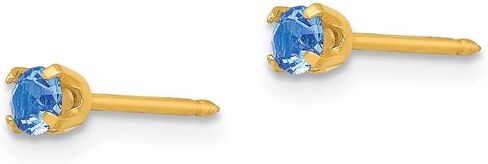 Inverness 24k Plated September Crystal Birthstone Earrings in Kuwait