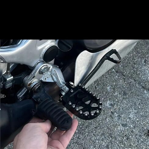 For HONDA for XR600R 1989-2000 for XR650L for XR650R for XR600 for R L for XR 650R 600R 600L Motorcycle Accessories FootRest Footpegs Foot Pegs Pedal in Saudi Arabia