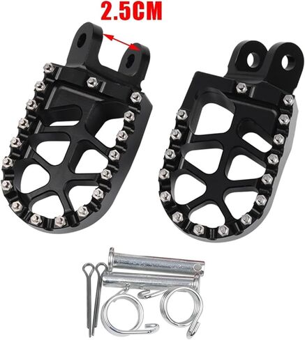 For HONDA for XR600R 1989-2000 for XR650L for XR650R for XR600 for R L for XR 650R 600R 600L Motorcycle Accessories FootRest Footpegs Foot Pegs Pedal in Saudi Arabia