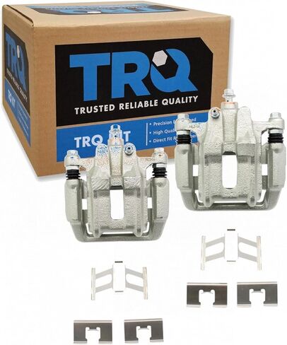 TRQ Rear Disc Brake Caliper Pair Compatible with Acura CL TL Honda Ridgeline in Saudi Arabia