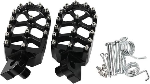 Motorcycle Foot Pegs Footpeg Pedals FootRest For YAMAHA YZ 65 85 125 250 125X 250X 250FX 450FX WR 250F 450F for YZF for WRF 250 450(Blue) in Saudi Arabia