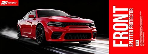 Front Splitter Protector for 2015-2023 Dodge Charger, Replacement Lip Spoiler Compatible with SRT 392/Scat Pack/RT/GT Trims Not for SXT/Widebody in Saudi Arabia