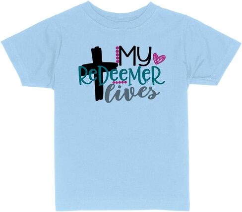 تي شيرت My Redeemer Lives للأطفال الصغار in Kuwait