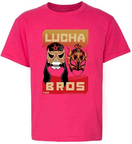 تي شيرت Pop Threads Lucha Bros Masks Penta Zero M Fenix ​​Lucha Libre للشباب والأطفال والبنات in Saudi Arabia