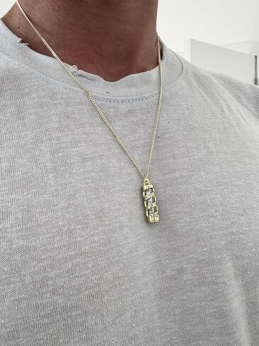 شيما إسرائيل 14K مطلية بالذهب صنع في إسرائيل Mezuzah معلقة مع التمرير كلاف هاشم نجمة داود قلادة مجوهرات اليهودية إسرائيل نعمة in Kuwait