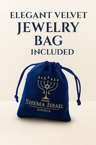 شيما إسرائيل 14K مطلية بالذهب صنع في إسرائيل Mezuzah معلقة مع التمرير كلاف هاشم نجمة داود قلادة مجوهرات اليهودية إسرائيل نعمة in Kuwait