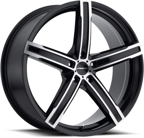Vision 469 Boost 17x7 5x110 +38 ملم حافة عجلة سوداء/آلية مقاس 17 بوصة in Saudi Arabia