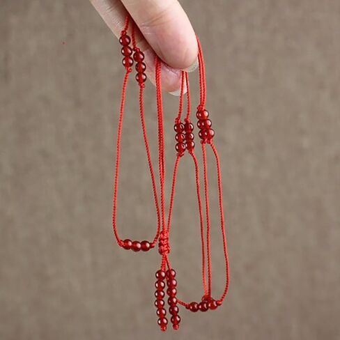 Red Rope Beads Waist Belt Plus Size Waist Rope Braid Belt Red Waist Chain Belt Jewelry Halloween Waist Chain Small Waist Bracelet in Kuwait