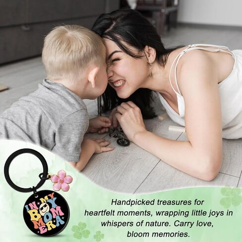 New Mom Gifts For Mama Momma New Mother Gift Ideas Unique Keychain Gift For First Time Moms Expecting Mother Delivery Mothers Day Gifts For Women Boy Moms Accessories In My Boy Mom Era in Kuwait
