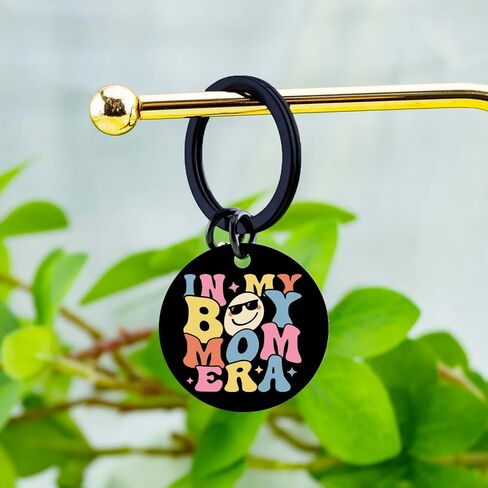 New Mom Gifts For Mama Momma New Mother Gift Ideas Unique Keychain Gift For First Time Moms Expecting Mother Delivery Mothers Day Gifts For Women Boy Moms Accessories In My Boy Mom Era in Kuwait