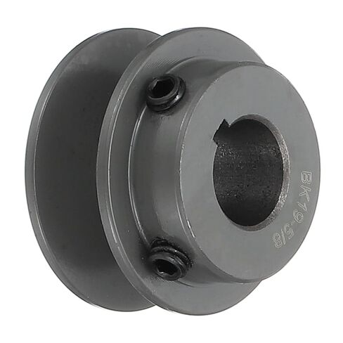 uxcell BK34-1 1/8 V-Belt Sheave 1-1/8"Bore 3.55"OD Single Groove Web Sheave Bored-to-Size Sheave, Cast Iron, Belt Section for 3L or B Belt in Saudi Arabia