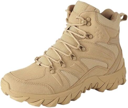 أحذية تكتيكية للمشي لمسافات طويلة مقاومة للماء للرجال أحذية المشي لمسافات طويلة خفيفة الوزن للرجال في الهواء الطلق، أحذية المشي لمسافات طويلة مريحة في الهواء الطلق in Kuwait