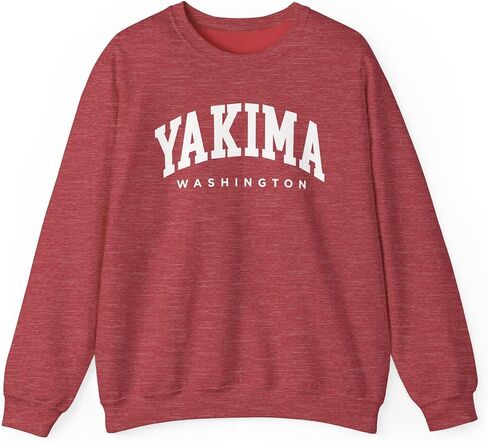 Yakima Washington Adult Unisex Crewneck Sweatshirt in Saudi Arabia