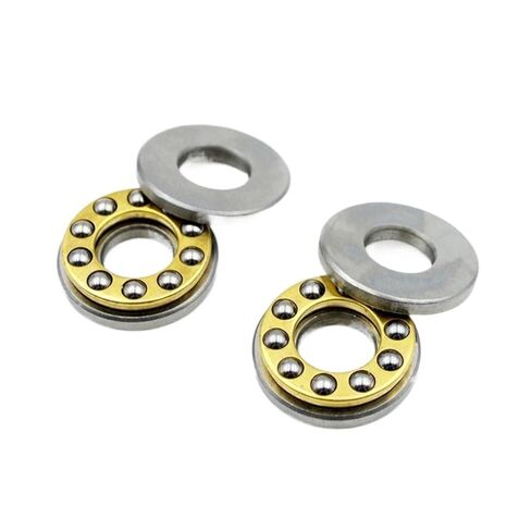2pcs Miniature Thrust Ball Bearings 3D Printer F2-6M 2x6x3 Miniature Axial Ball Bearings in Saudi Arabia