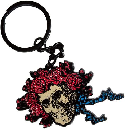 Rock Off officially licensed products Grateful Dead Bertha Skull Metal Key Chain in Saudi Arabia