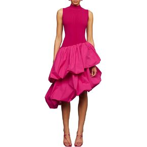 AMUR Women's Eleonora Combo Tiered Dress in Kuwait