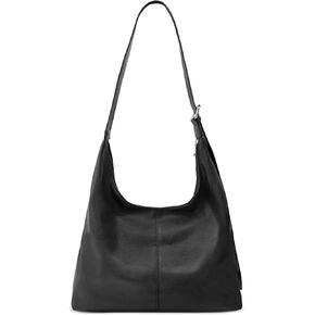 Large Hobo Bag for Women, Vegan Leather Slouchy Shoulder Tote, Foldable Crossbody Handbag Purse for Everyday Travel School in Saudi Arabia
