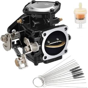 JAVIK Carburetor Carb With Fuel Filter Clean Brushes For Yamaha Mikuni 44MM Personal Watercraft Super Jet FX-1 WaveRunner WaveRaider WaveBlaster 650 700 1990-1997 O.E.M# 61X-14301-02-00 in Kuwait