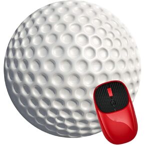 Mouse Pad Golf Ball, Premium-Textured Mouse Mat with Non-Slip Rubber Base, Cute Round Mousepad for Laptop Computer Office Desk Accessories,7.9 inch in Kuwait