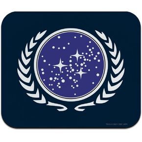لوحة ماوس مطاطية رفيعة تحمل شعار Star Trek United Union of Planets in Kuwait