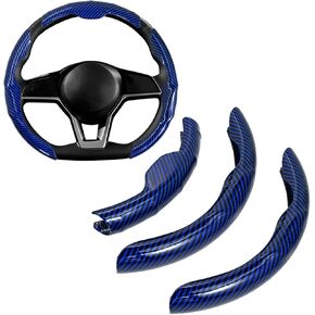 for Genesis Steering Wheel Cover,Carbon Fiber Car Steering Wheel Cover Fit for Genesis GV60 G80 GV80 GV80 3.5T Prestige G70 G90 GV70 2024 2025 2026 Car Accessories Purple in Kuwait