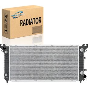CU13398 Aluminum Radiator Compatible with 2014-2016 GMC Sierra 1500 2014-2016 Chevrolet Silverado 1500 2015-2016 Tahoe Suburban 2015-2016 Yukon XL 2015-2016 Cadillac Escalade ESV 5.3L 6.2L V8 CU13398 in Kuwait
