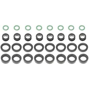 Marine Set of 8 Replacement O-rings Compatible with Mercruiser Seals Fuel Injector 805225A1 in Kuwait