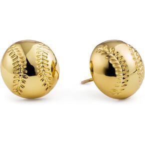 أقراط بيسبول من الذهب عيار 18 قيراط للنساء | هدايا وإكسسوارات مجوهرات البيسبول in Kuwait