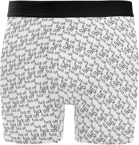 Birthday Cake Mens Boxer Briefs Breathable Underwear Fly Front With Pouch S - XXL in Kuwait