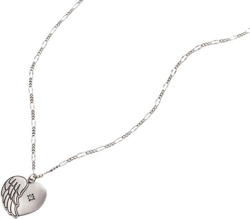 Alex and Ani Angel Wing، قلادة عائلة القلب إلى الأبد، فضية رافائيلية، فضية، قلائد in Saudi Arabia