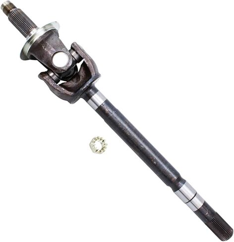 محور ديترويت - 4WD أمامي 12 قطعة مجموعة تعليق المحاور U-Joint لـ 03-08 Dodge Ram 2500 3500، محاور U-Joint وصلات كروية خارجية وقضبان ربط داخلية ضبط الأكمام 2003 2004 2005 2006 2007 2008 استبدال in Saudi Arabia