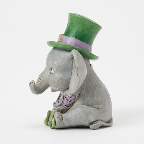 Enesco Jim Shore Heartwood Creek Irish Elephant with Clovers Figurine, 4.75 Inch, Multicolor in Saudi Arabia