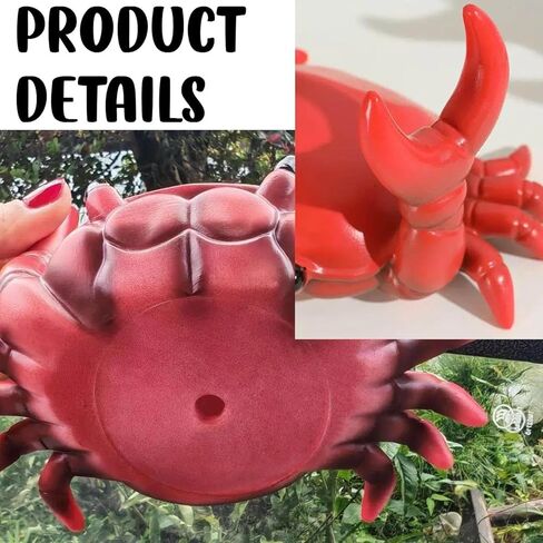Red Crab Pen Holders - Cute Desk Organizer, Funny Gift for Office, Unique Pencil & Small Item Holder, Desk Crab Pen Holder for Outdoor in Saudi Arabia