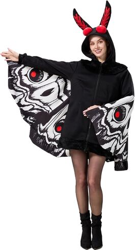 Mothman Costume Women, Halloween Costumes for Adults in Saudi Arabia