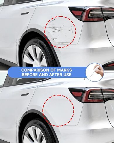 Touch Up Paint Compatible with Tesla,2 in 1 Exact Match–Chips and Nicks Touch Up Paint (Deep Blue Metallic (PPSB)) in Saudi Arabia