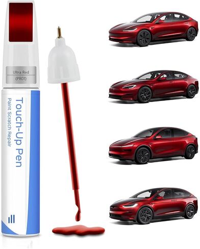 Touch Up Paint Compatible with Tesla,2 in 1 Exact Match–Chips and Nicks Touch Up Paint (Deep Blue Metallic (PPSB)) in Saudi Arabia